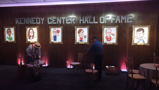 Kennedy Center Hall of Fame Caricatures